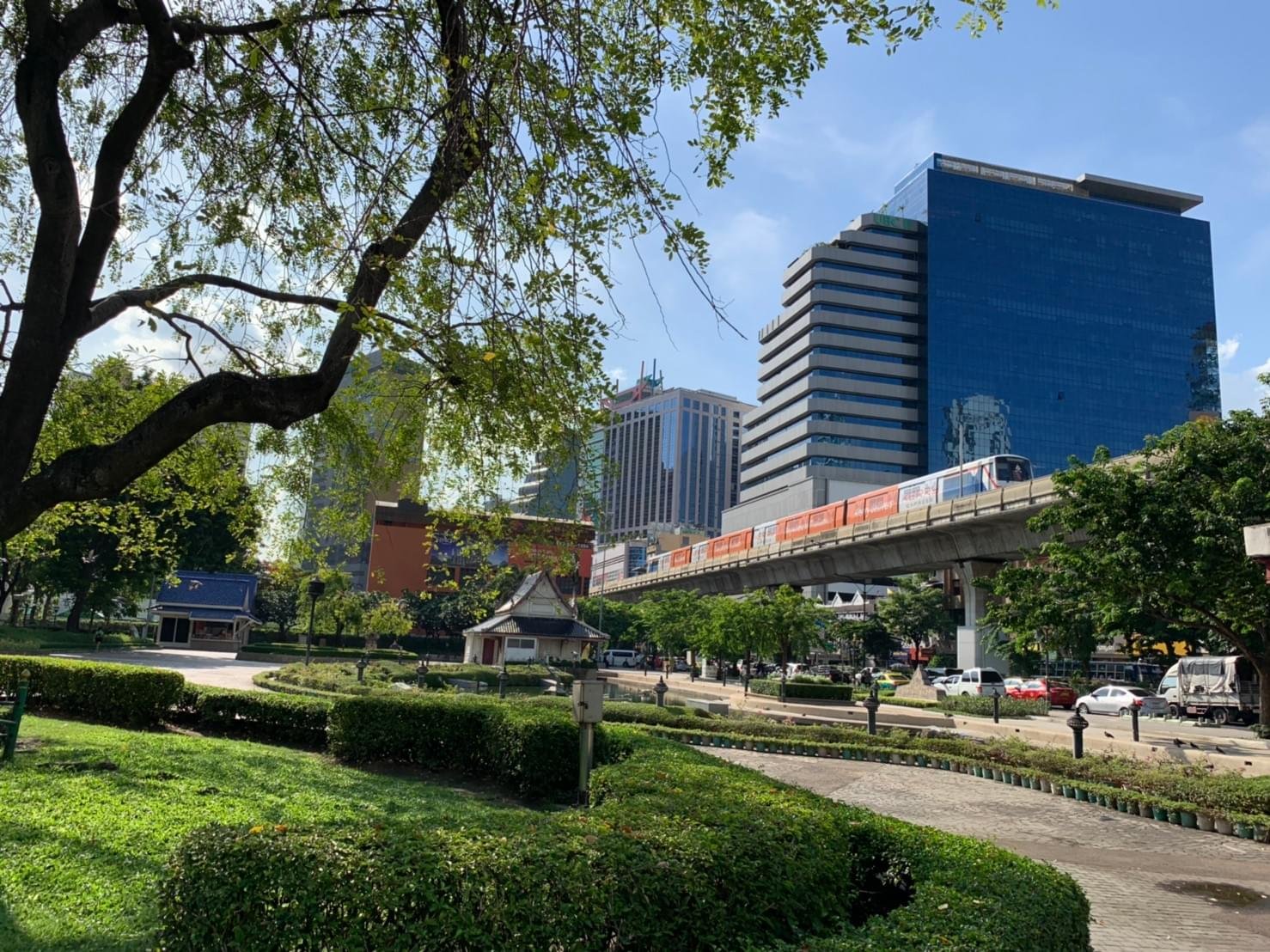 Emquartier, a mall at Phrom Phong, on Sukhumvit Road in Bangkok